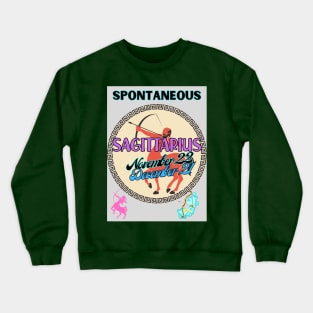 Astrology signs Sagittarius symbols Crewneck Sweatshirt